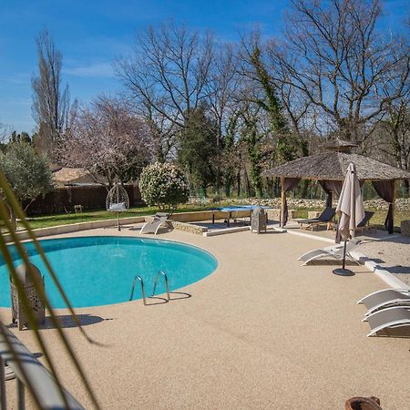 El Sama-In , Piscine Chauffee Vila LʼIsle-sur-la-Sorgue Exterior foto